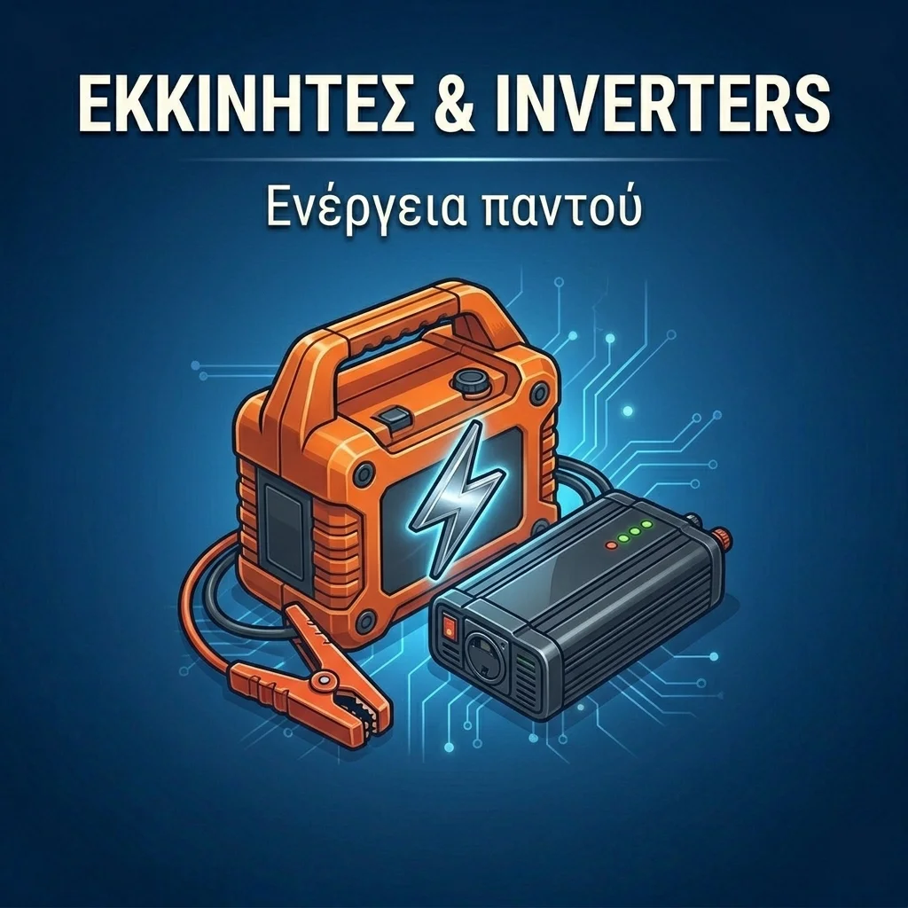 cat_ekkinhtes_inverter Εκκινητής μπαταρίας οχημάτων Jump Starter με αεροσυμπιεστή - 1710938/06B - 170829