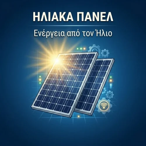 Andowl Ηλιακό Φωτιστικό Τοίχου LED με Πολύχρωμο Φωτισμό και Αισθητήρα Q-D35 - Solar LED Wall Light with Multicolor Lighting and Sensor