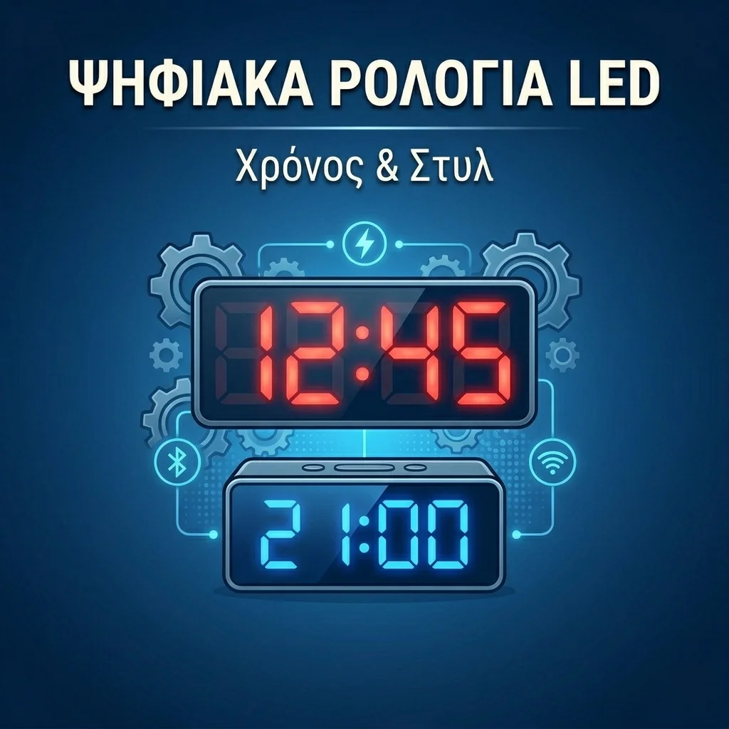 Ηλεκτρονικό ψηφιακό ρολόι LED - JH-3615 - 676173 - Green