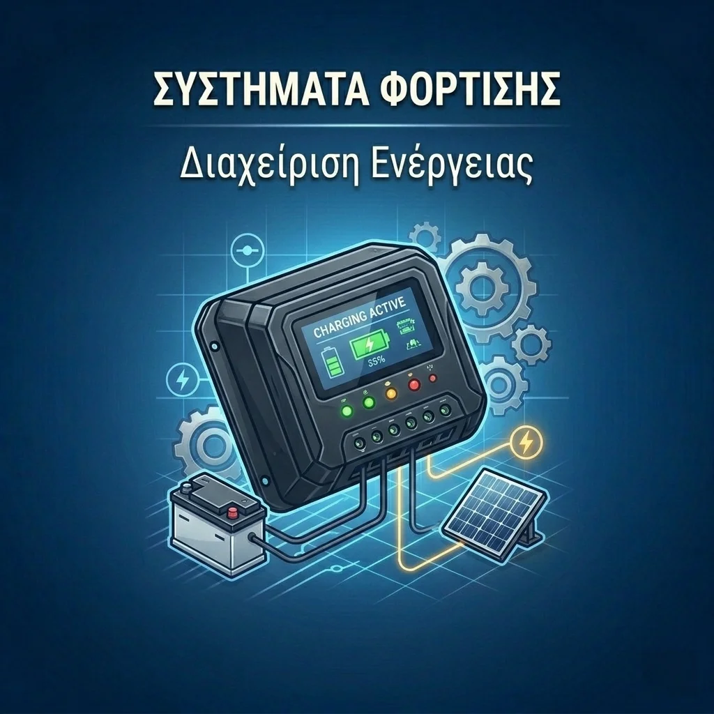 Ηλιακό Σύστημα Ενέργειας 1500W με Inverter Χαμηλής Συχνότητας & MPPT GD-79 - 1500W Solar Power System with Low Frequency Inverter & MPPT
