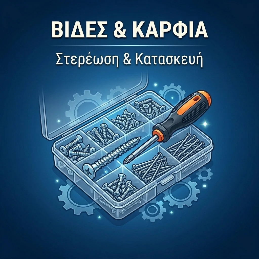 Βίδες - 5X40mm - Σετ 12 πακέτα - 661211