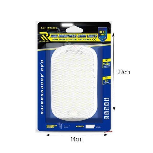 Rchang Εσωτερικό φως καμπίνας αυτοκινήτου 60smd 8w w15855 - High Brightness Cabin Lights