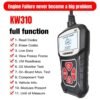 Konnwei KW310 Ψηφιακό Διαγνωστικό Αυτοκινήτων OBDII/EOBD - Multifunction OBDII/EOBD vehicle engine fault code reader