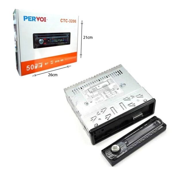 PerVoi Ηχοσύστημα Αυτοκινήτου Universal 1DIN Bluetooth/MP3/MP4 player αυτοκινήτου με είσοδο USB 50Wx4 CTC-3206 - Car MP3 player