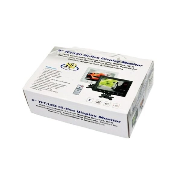 Οθόνη Αυτοκινήτου Monitor 9″ TFT/LED - 9” TFT/LED Hi-Res Display Monitor
