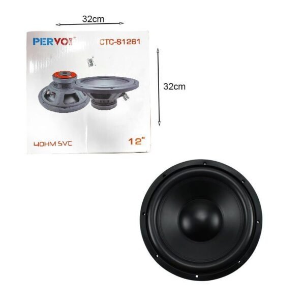 PerVoi Subwoofer Αυτοκινήτου 12″ 1500W CTC-S1261 - Active subwoofer  Subwoofer Αυτοκινήτου