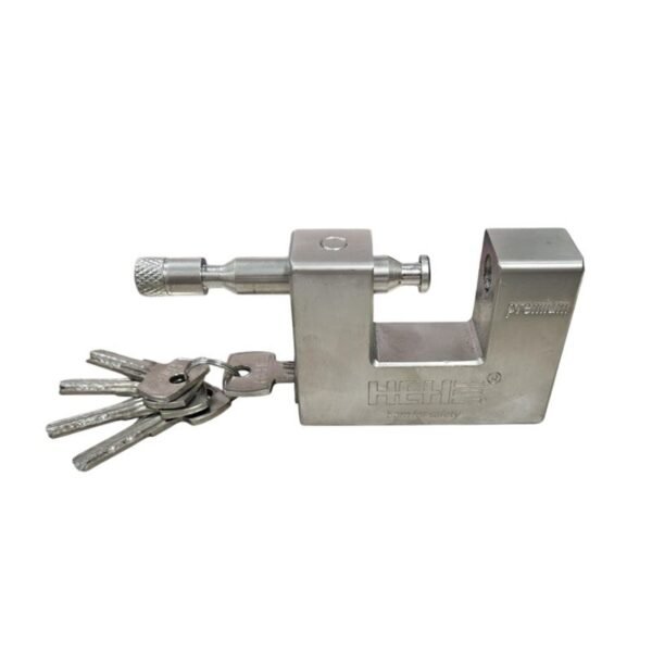 0304001-1 HEHE Λουκέτο με 5 Κλειδιά 94mm - Heavy Duty Rectangular Lock
