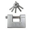 0304001-2 HEHE Λουκέτο με 5 Κλειδιά 94mm - Heavy Duty Rectangular Lock