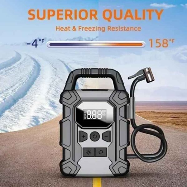 Andowl Φορητή αντλία αέρα 12000mAh και Power Bank Q-CQ729 - Power Bank Inflatable Pump
