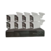 Καταγραφικό δικτύου με 8 κάμερες - CCTV Security Recording System - POE - 080067