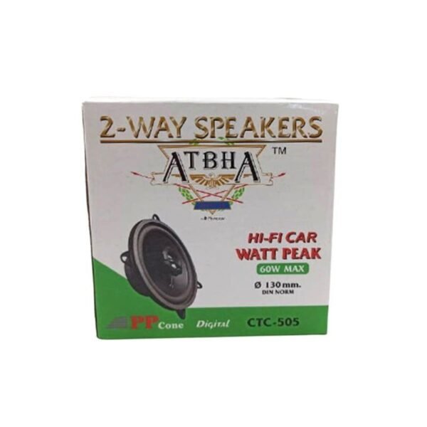 Ηχείο Αυτοκινήτου 5" 60W 130mm CTC-505 1τμχ - ATBHA 2-Way speakers