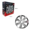 Versaco Σετ Τάσια Αυτοκινήτου 4τμχ 14" Ασημί - Wheel Covers