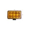 LED Προβολέας κίτρινο φως 24W - LED Irradiation yellow light