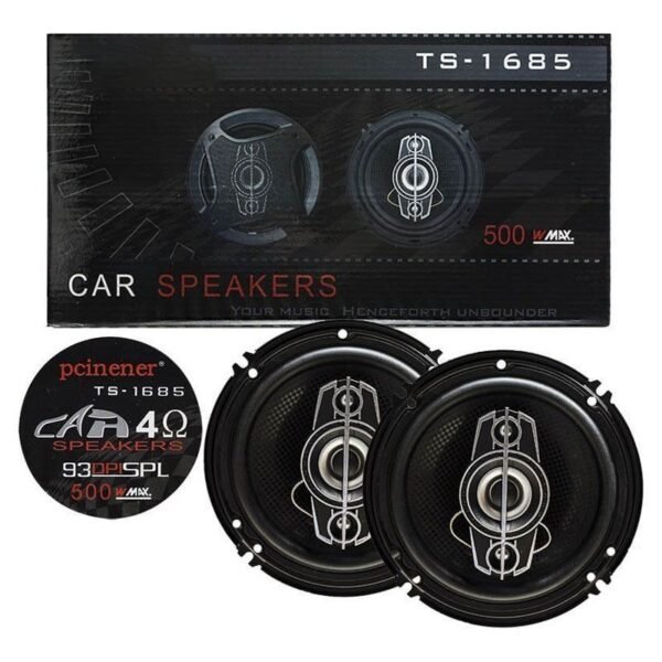 10566 Mingyuan Σετ Ηχεία Αυτοκινήτου TS-1685 16cm με 500Wmax - Car speakers amplifier