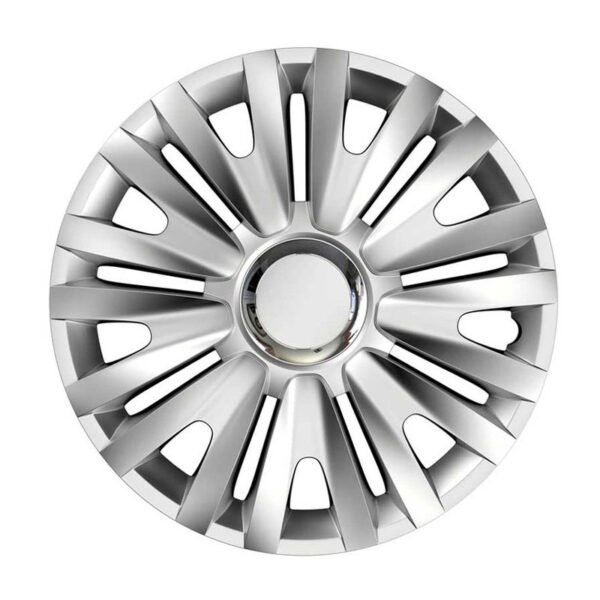 Versaco Σετ Τάσια Αυτοκινήτου 4τμχ 14" Ασημί - Wheel Covers