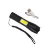 Επαναφορτιζόμενος Φακός LED - COB light flashlight