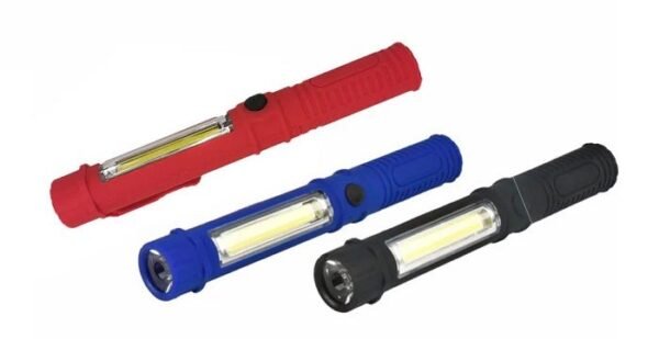 Φακός μπαταρίας LED Mini - Ράβδος - 909A - 219095 - Red