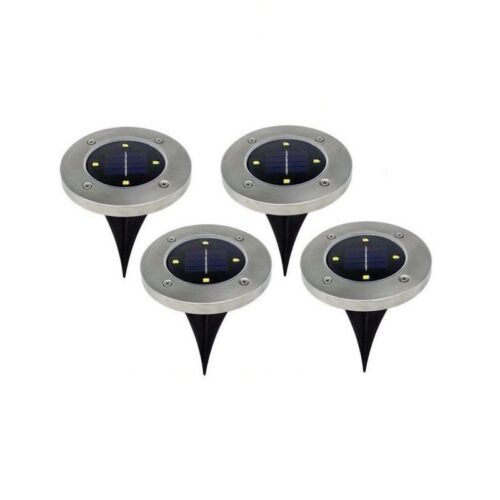 431152 Ηλιακό φωτιστικό κήπου LED - Καρφωτό - 4pcs - 4LED/RGB - 431152
