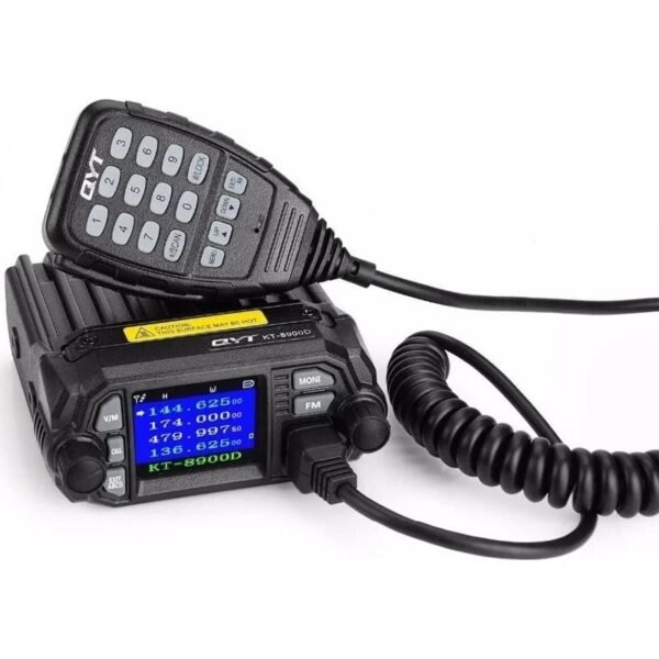 63004-4 QYT KT-8900D CB Αυτοκινήτου 25W με Μονόχρωμη Οθόνη - Mobile radio