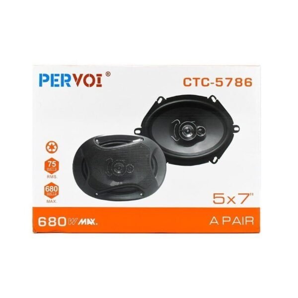 PerVoi Σετ Ηχεία Αυτοκινήτου 5×7″ 680W RMS 2τμχ CTC-5786 - Midrange speaker