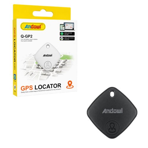 Andowl Συσκευή Εντοπισμού GPS Bluetooth για Κλειδιά και Αντικείμενα Q-GP2 - Bluetooth GPS Locator Tracker for Keys and Items