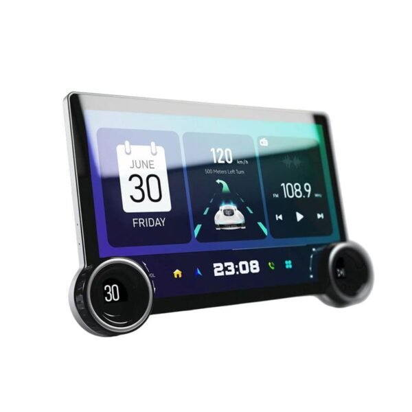 Οθόνη αυτοκινήτου monitor 10.1"" Διπλό κουμπί 4+64G AHD A100 Android - Carplay Android Operating System