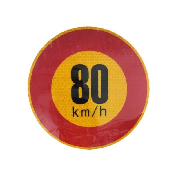 z694502-1-1 Αυτοκόλλητο Όριο Ταχύτητας 80 km/h - Sticker limit