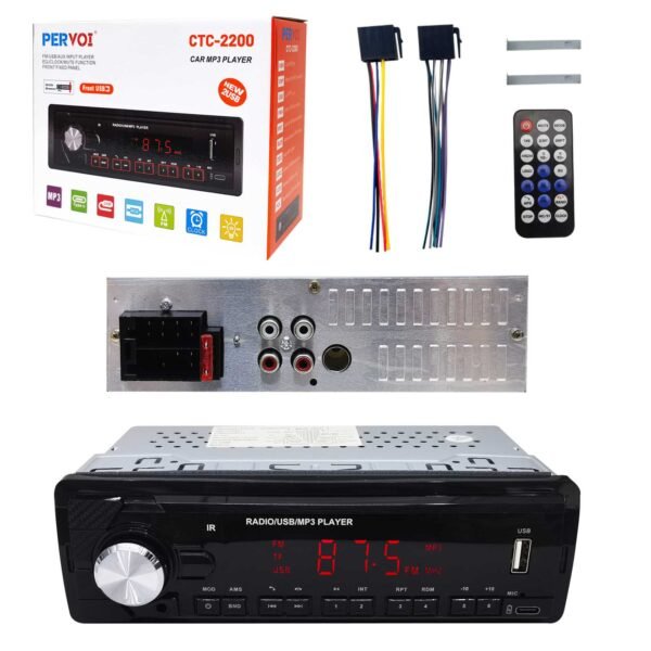 000553-1 Ηχοσύστημα αυτοκινήτου 1DIN - CTC-2200 - 000553