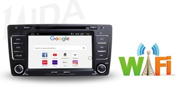 000965-3 Ηχοσύστημα αυτοκινήτου 2DIN - Skoda Octavia - 8305 - 2+16GB - Android - 000965