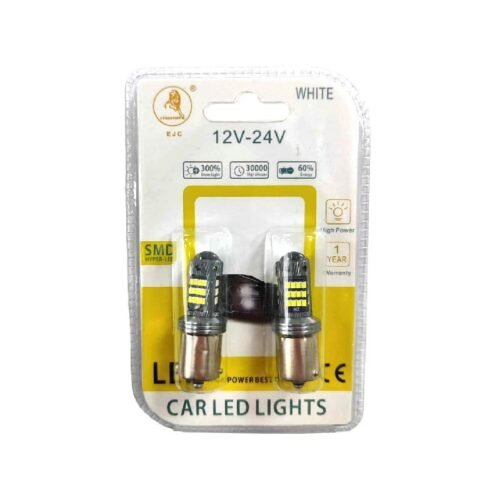 001105 EJC Λάμπες Αυτοκινήτου 2016-42SMD-1156 12V-24 2τμχ ψυχρό φως – Car LED light