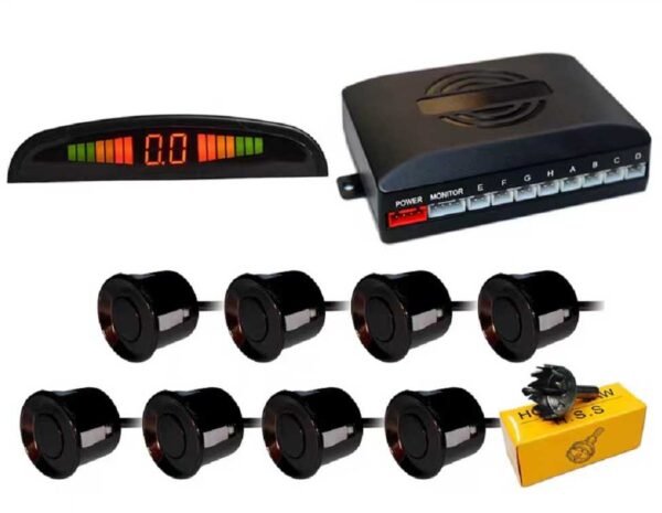 002181-1 Αισθητήρες παρκαρίσματος - 8pcs - Only Screen - Black - 002181