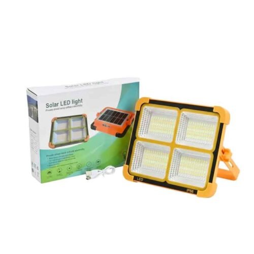 0102158 Ηλιακός Προβολέας LED Με Πάνελ – Solar LED Floodlight with Panel