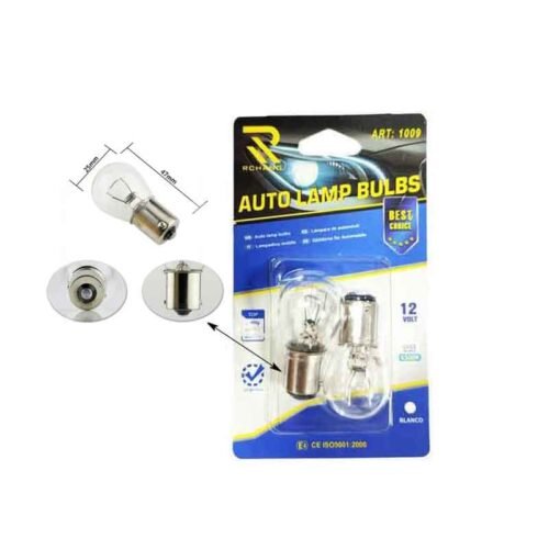 0111537 Rchang Λάμπα αυτοκινήτου 12V 6500K P21W #1009- Auto Lamp Bulbs