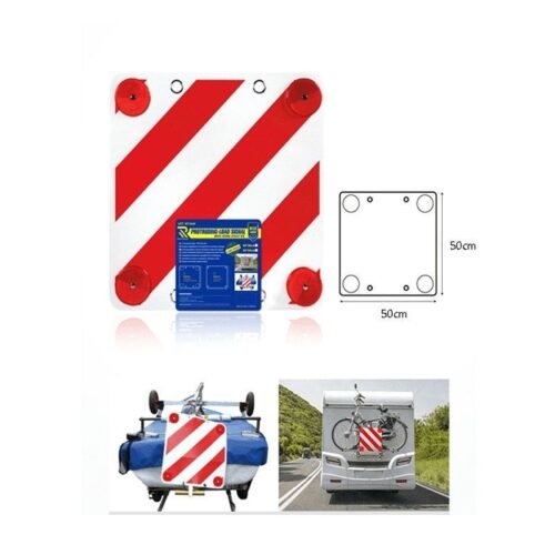 0111588 Ανακλαστικά φώτα οχήματος τετράγωνα 50x50cm w15448 - Protruding-Load Signal