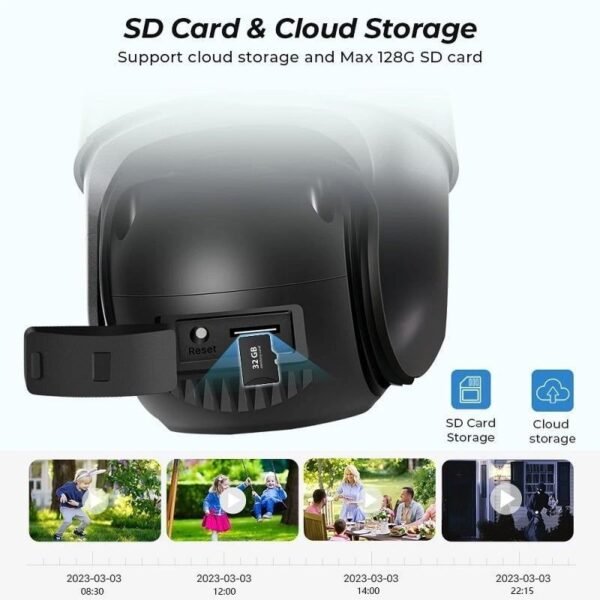 IP Κάμερα Παρακολούθησης 6MP Full HD+ με Αμφίδρομη Επικοινωνία και Φακό  - Surveillance Camera