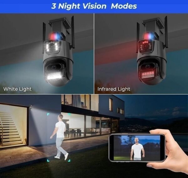 IP Κάμερα Παρακολούθησης 6MP Full HD+ με Αμφίδρομη Επικοινωνία και Φακό  - Surveillance Camera