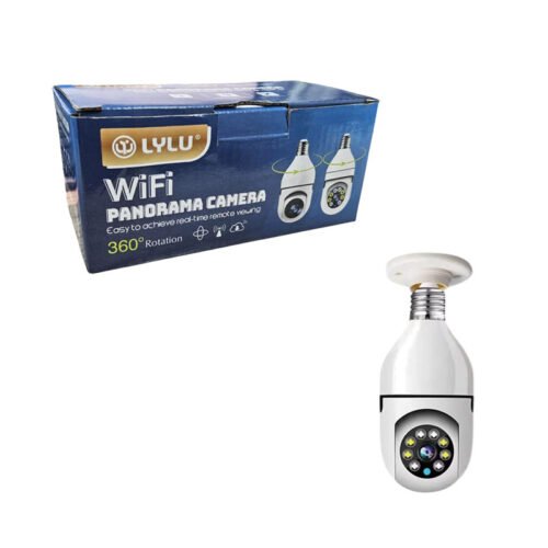 LYLU Κάμερα Ασφαλείας WiFi 360° Τύπου Λάμπας - WiFi Panorama Camera