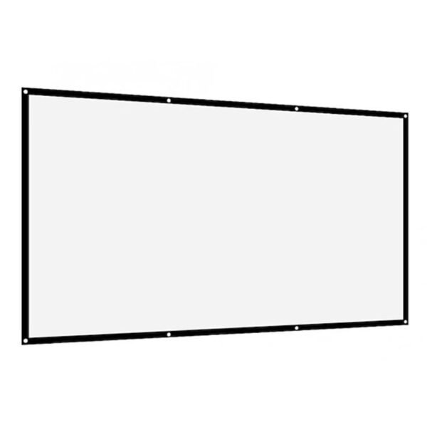 Πανί Προβολής 100 Ιντσών - Χειροκίνητη Οθόνη Projector