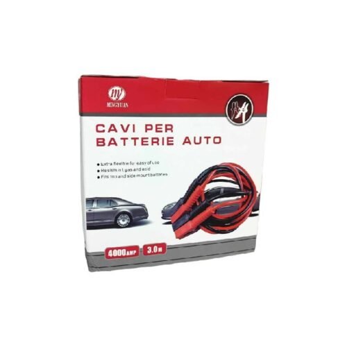 014376 Mingyuan Καλώδια εκκίνησης μπαταρίας αυτοκινήτου 4000AMP 3m - Car battery jump start cables