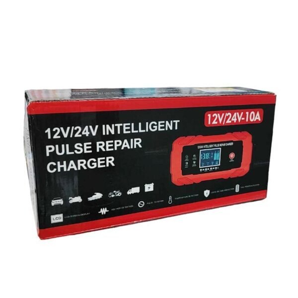 Φορτιστής Μπαταρίας Αυτοκινήτου 12V/24V-10A - Intelligent Pulse Repair Charger