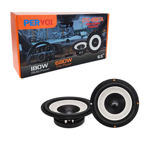 014502 Pervoi Ηχεία Αυτοκινήτου 6.5" 180W CTC-6567A - Car Speakers 6.5" 180W