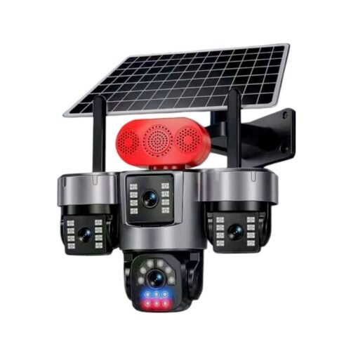 020300 Ηλιακή κάμερα ασφαλείας IP τετραπλή - 4G - Security Camera - S13 - 020300