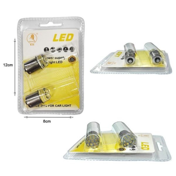 EJC Λάμπες Αυτοκινήτου L18N 1156 9LED 12V 2τμχ – Car LED light