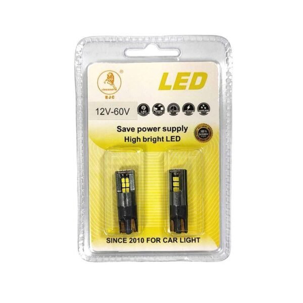 0232008 EJC Λάμπες Αυτοκινήτου 2016 T10 15SMD 12-60V 2τμχ – Car LED light