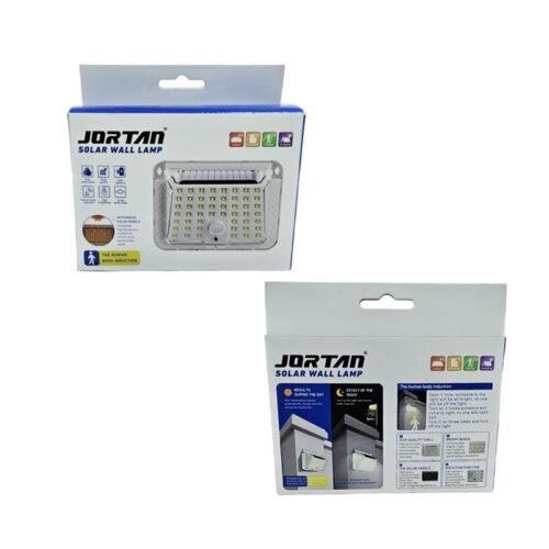 0274022 Jortan Ηλιακό Φωτιστικό Τοίχου - Solar Wall Lamp