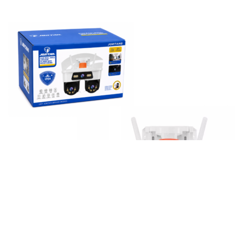 0274034 Jortan WiFi Κάμερα Ασφαλείας PTZ Διπλού Φακού IP66 με Full Color Νυχτερινή Όραση & Σειρήνα Συναγερμού JORTAN - WiFi Dual Lens PTZ Security Camera IP66 with Full Color Night Vision & Alarm Siren