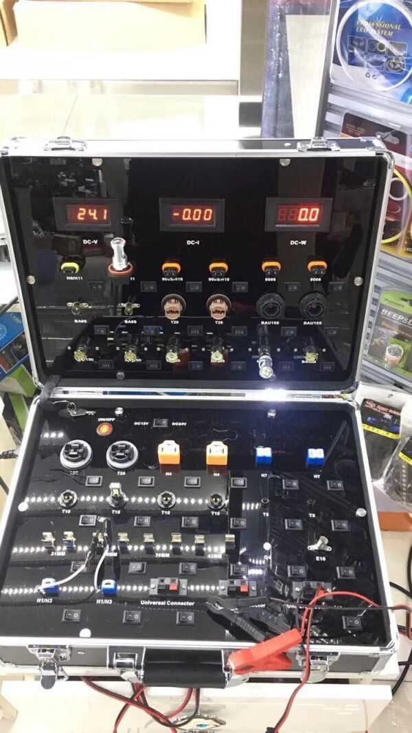 03648-1 Δοκιμαστής μπαταριών με LCD - Ελέγχους σε δευτερόλεπτα