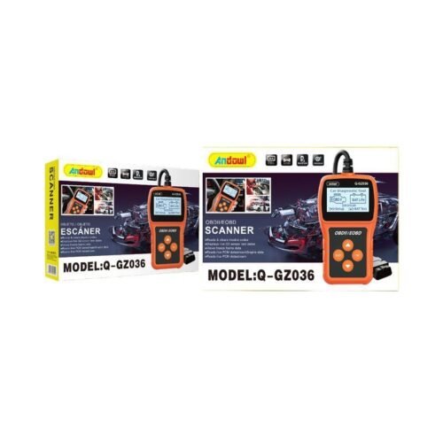 075697 Andowl Ψηφιακό διαγνωστικό αυτοκινήτων OBDII/EOBD Q-GZ36 - Scanner Q-GZ36
