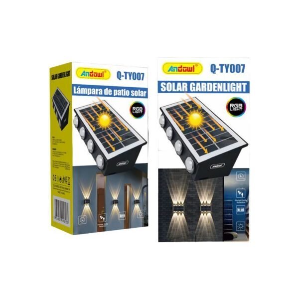 Ηλιακός Προβολέας RGB LED - Χρωματιστός Φωτισμός Εξωτερικού