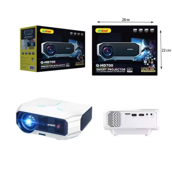 Προτζέκτορας LED Smart 4K - Κινηματογραφική εμπειρία στο σπίτι